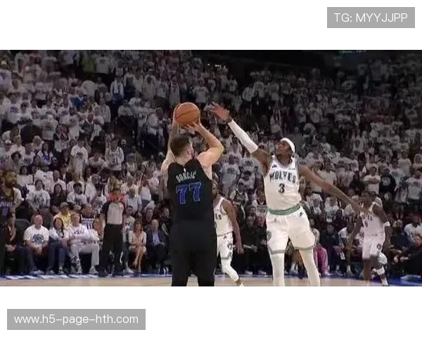 唐斯转换三分投进，森林狼瞬间改写比分